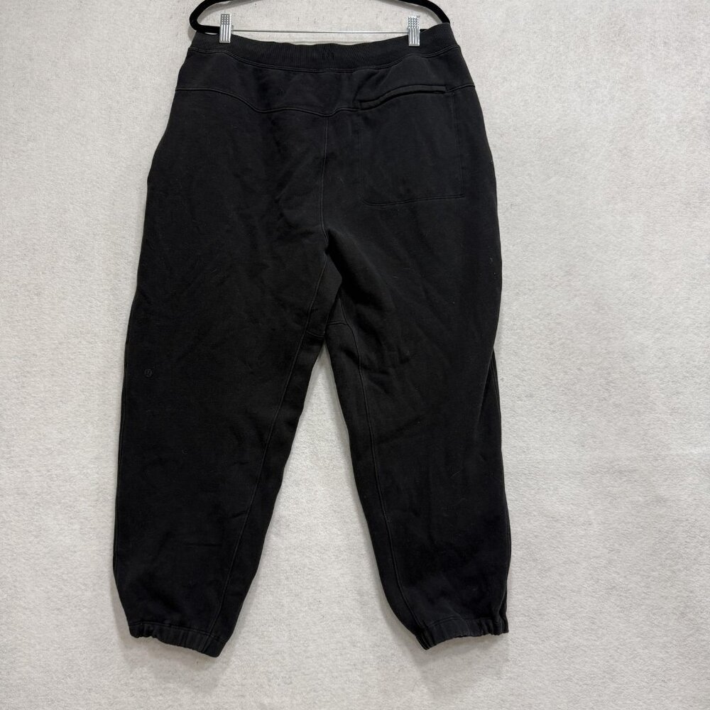 Lululemon Pants Mens Large Black Joggers Zip Pocket Athletic Cuffed LM6AVS5S-04 - Picture 5 of 8